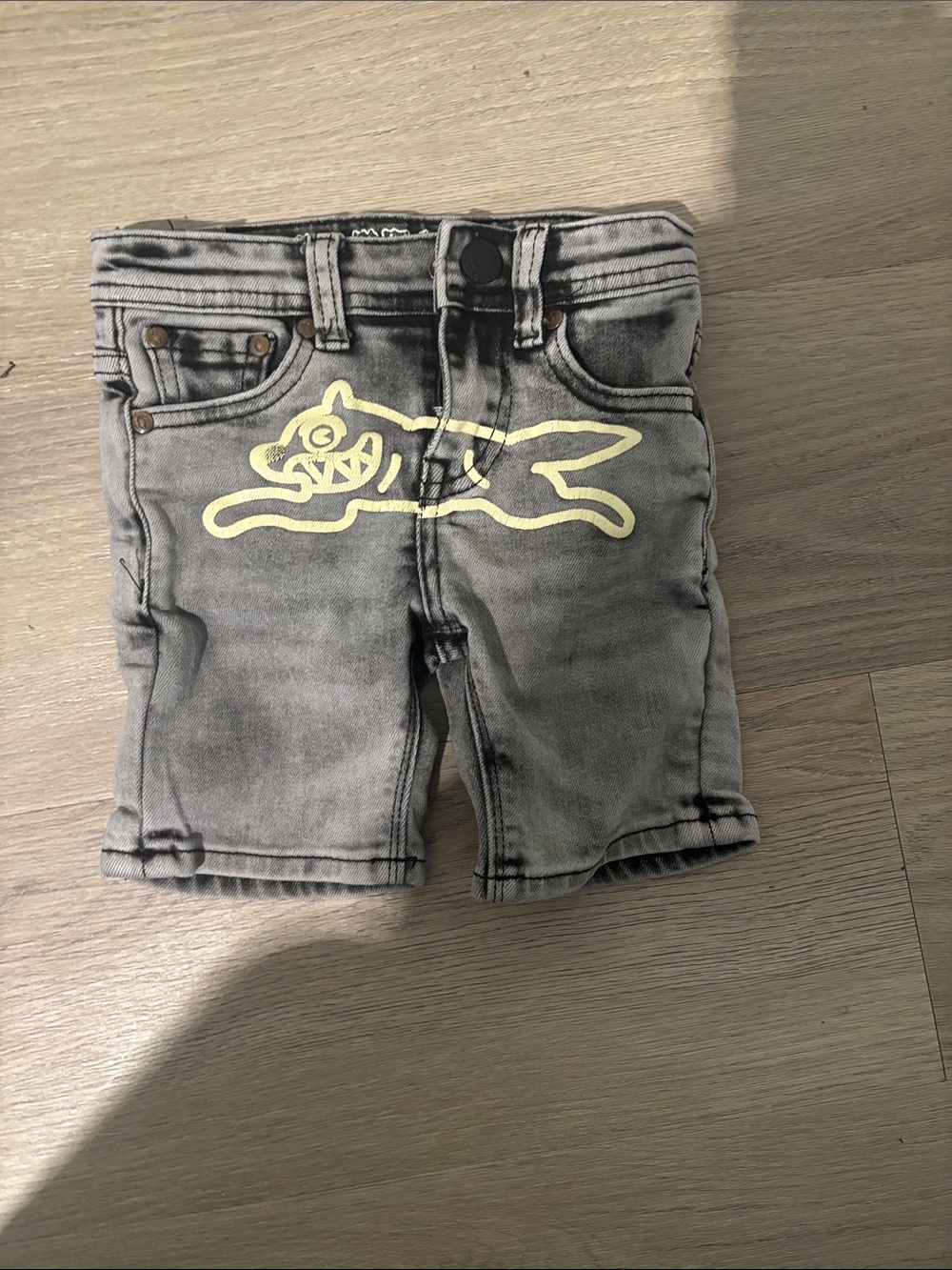 Billionaire Boys Club Gray Denim Shorts
